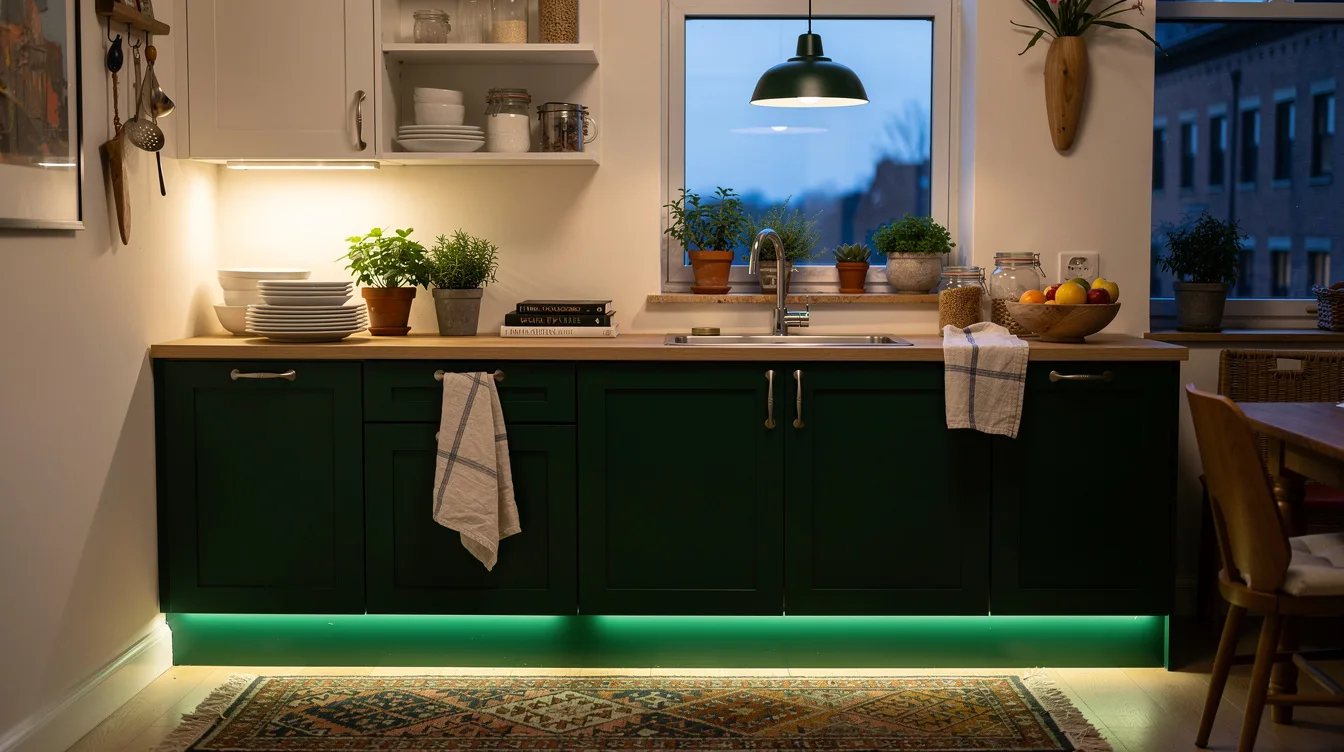 Match the Toe-Kick to the Lower Cabinets