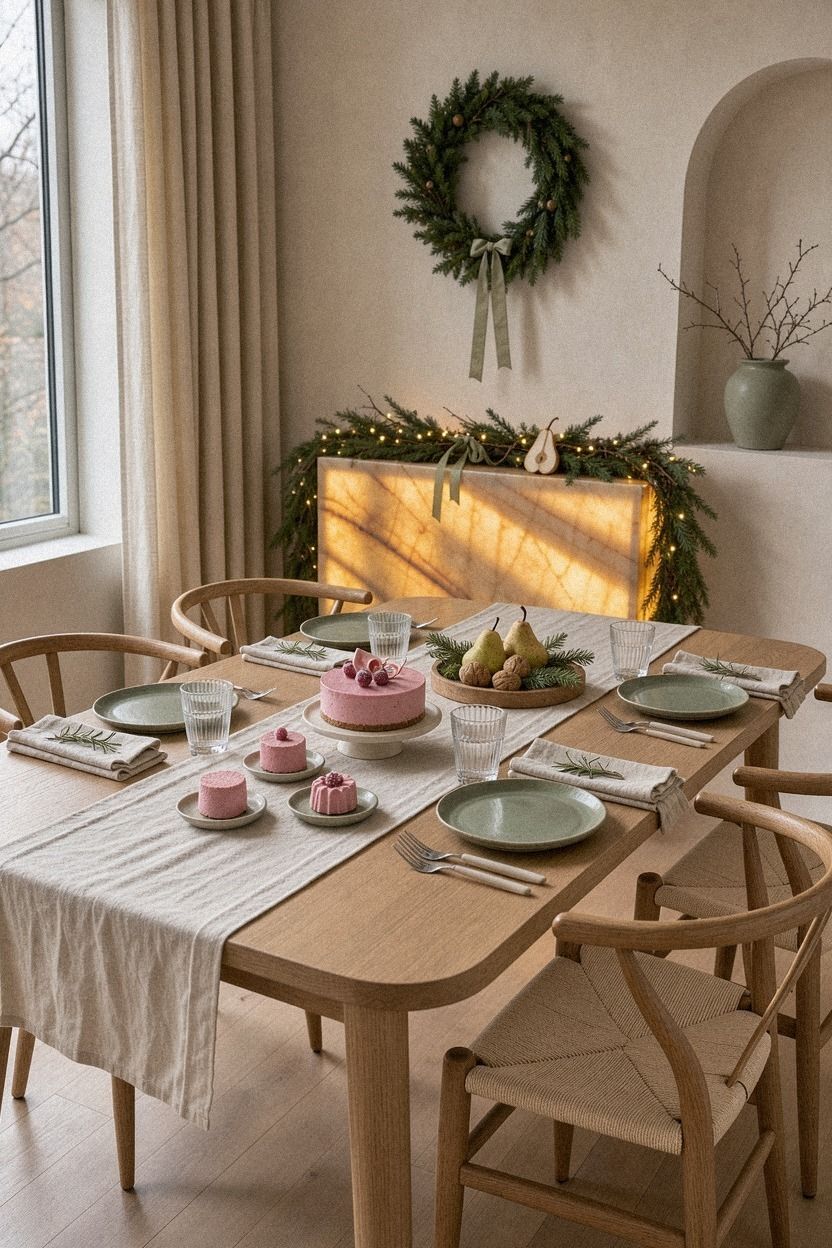 Let Dessert Carry the Pink Moment