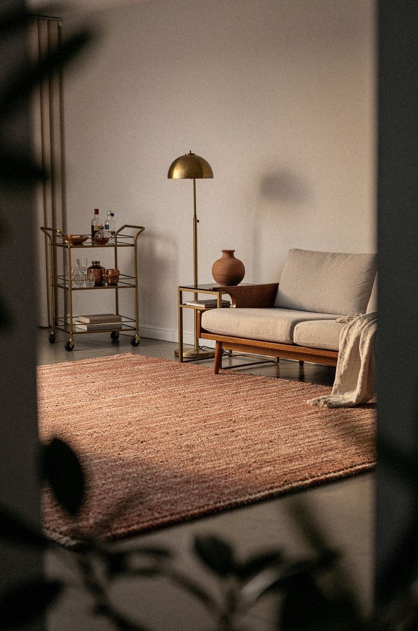Anchor the Room With a Rug