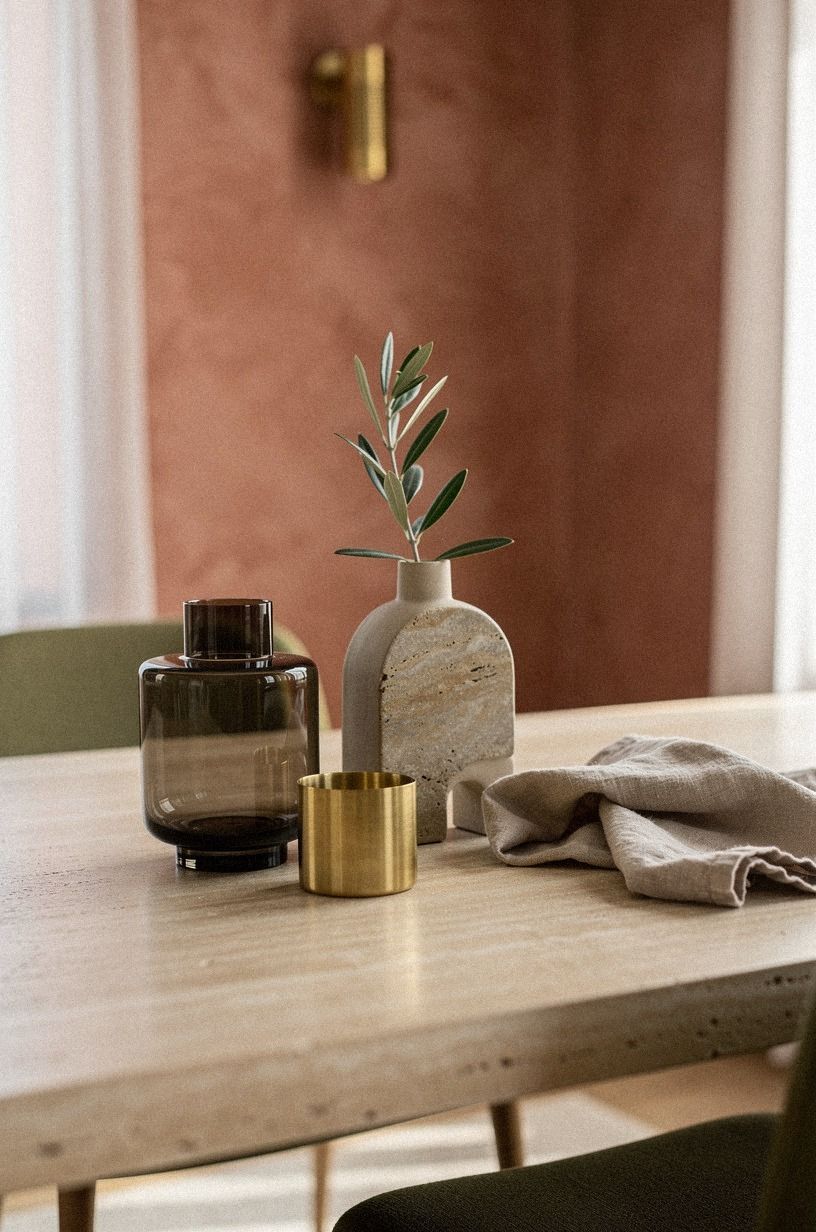 Mix Smoked Glass With Unlacquered Brass