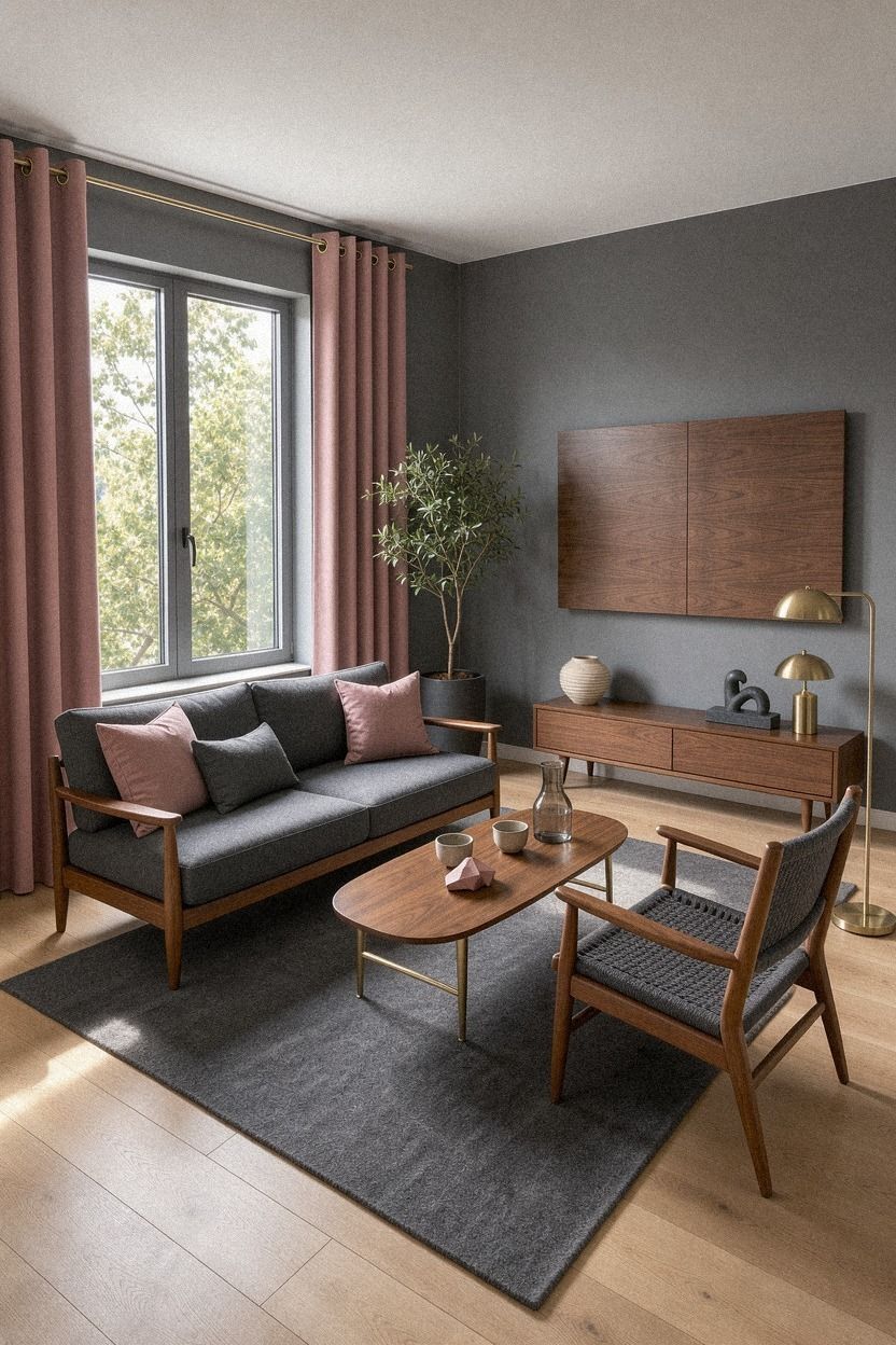 Could eyelet curtains work better in a relaxed room?