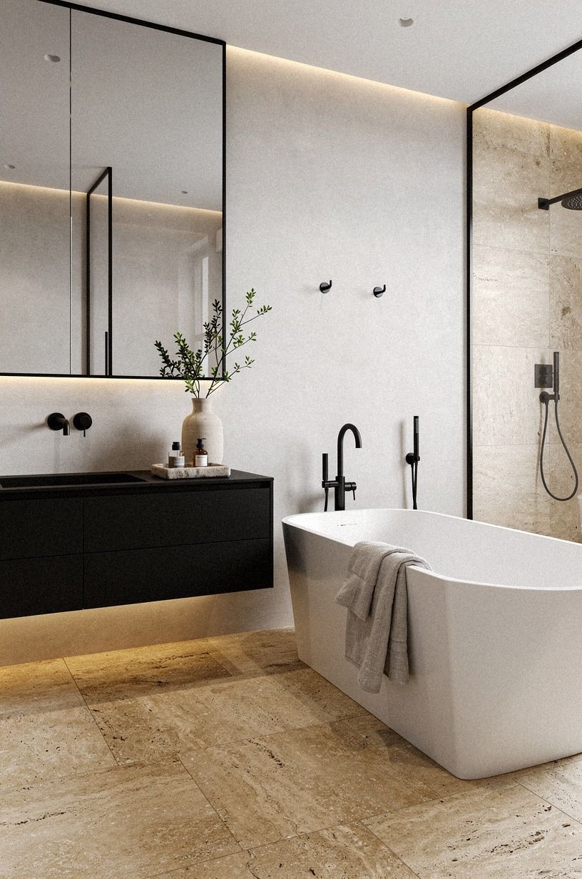 Anchor the Floor With Small-Scale Stone