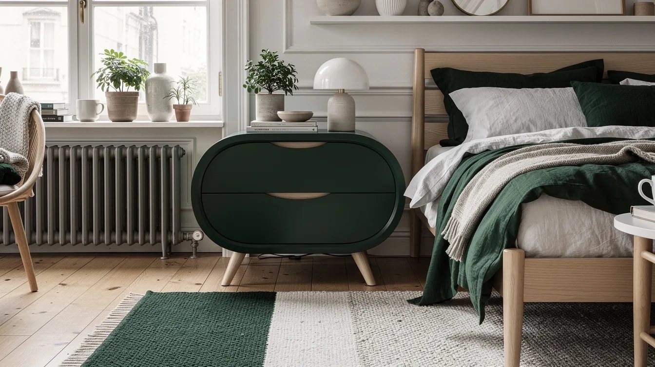 Pick the Oval Two-Drawer Model for Curves