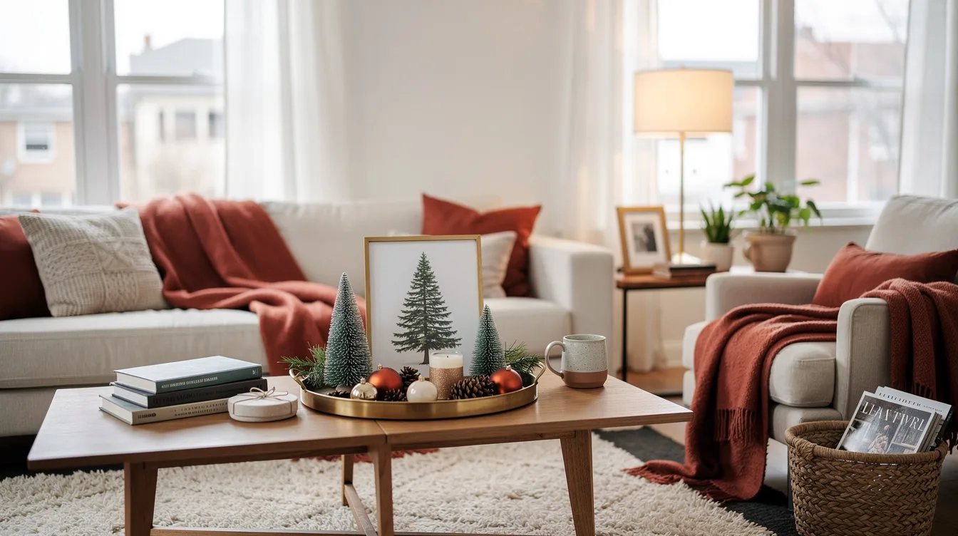 Build a Tray Scene Around a Framed Tree