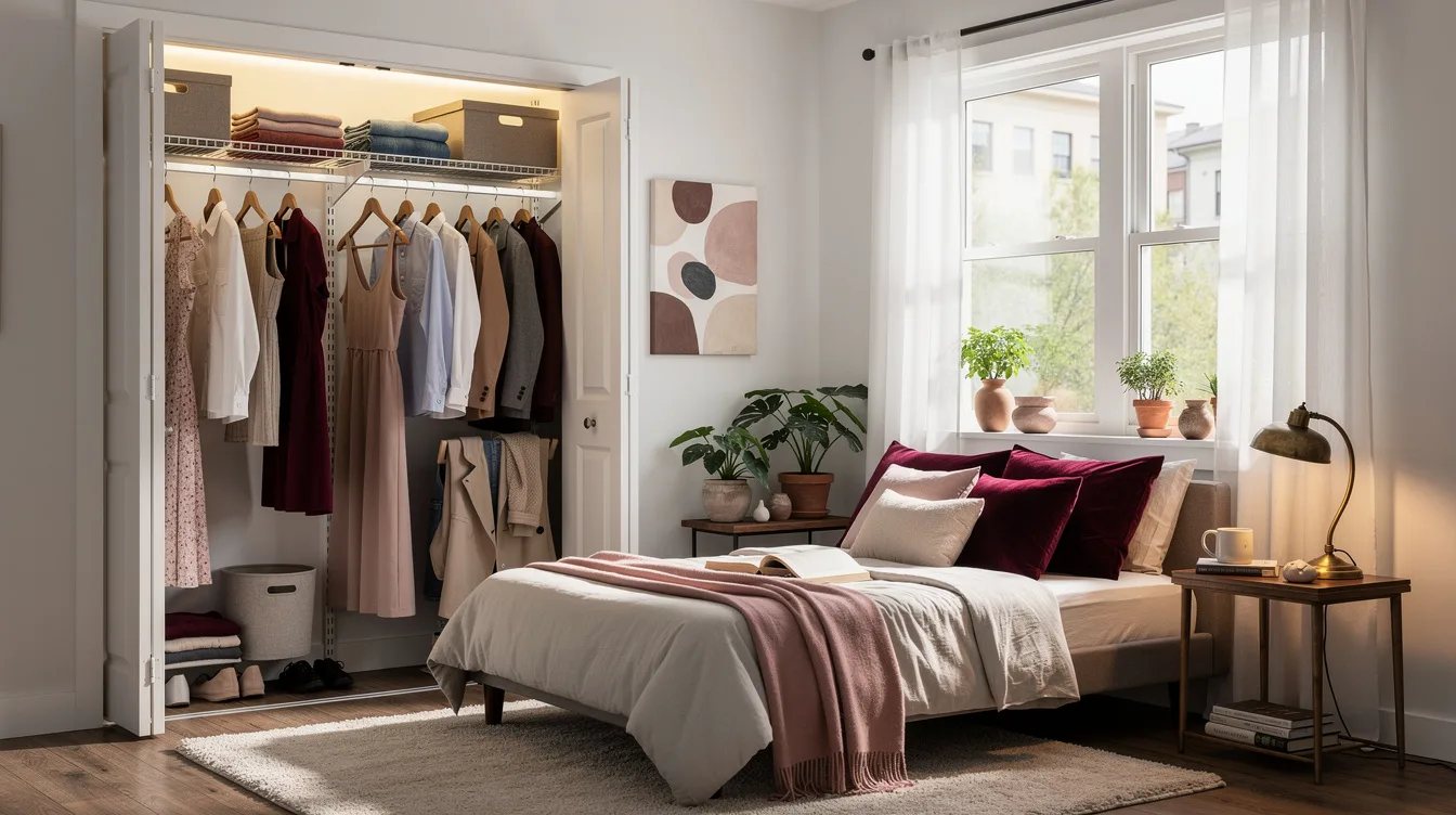 Stretch SuperSlide 5636 Across a Five-to-Eight-Foot Closet