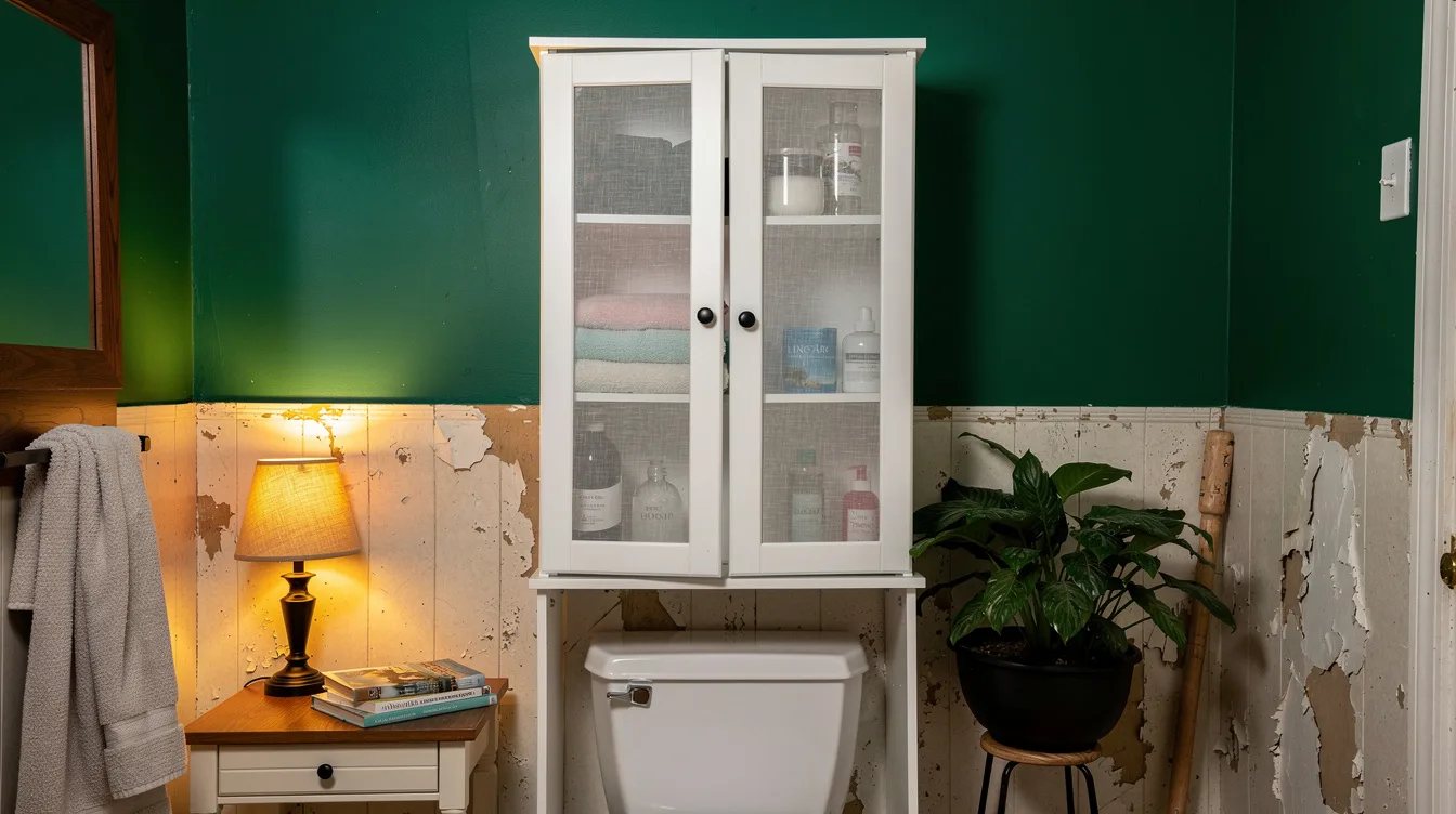 Ugly Bathroom Wall? 14 Lowe's Over-the-Toilet Towers Under $250