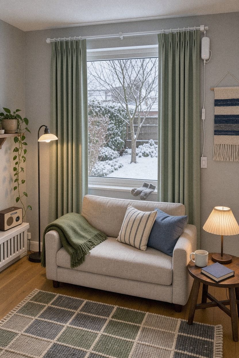 Hang the Soft-Edge Frame for Smaller Rooms