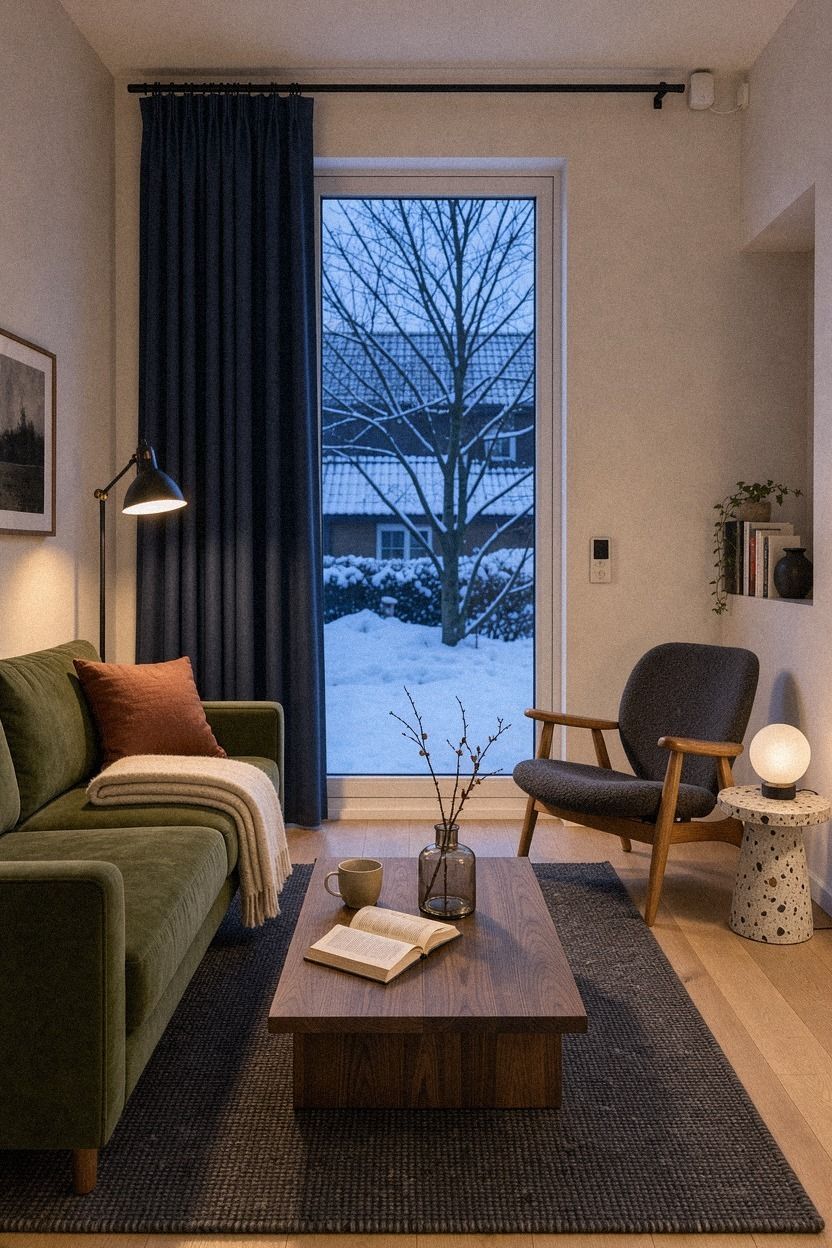 Swap Cold White Bulbs for a Softer Evening Scene