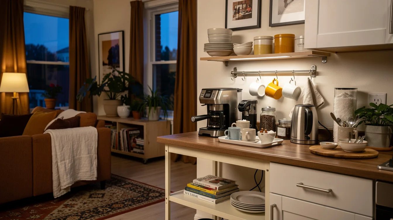 Make a Countertop Coffee Station