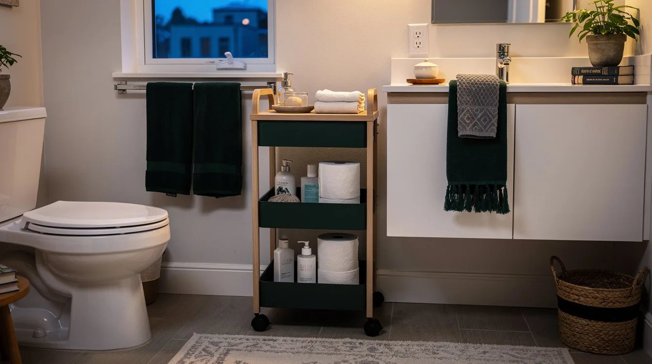 Match Cart Height to the Vanity
