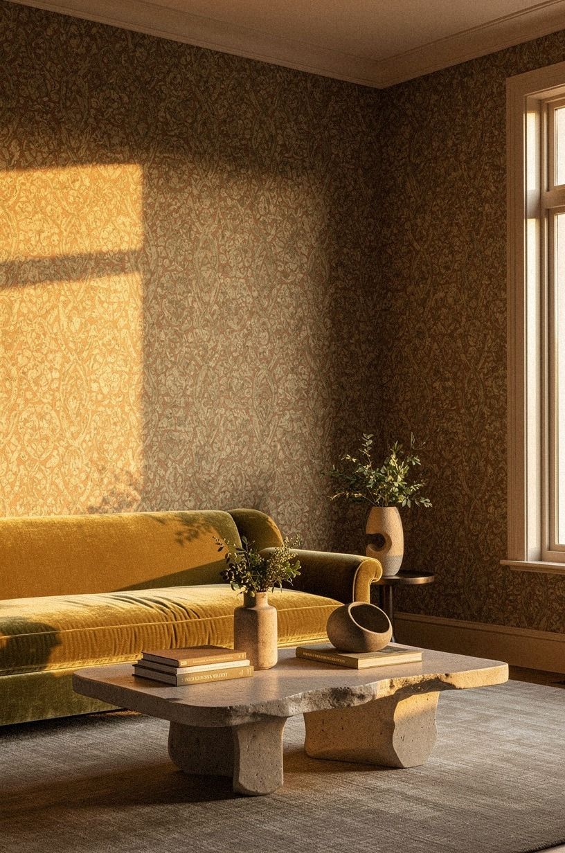 Nancy Meyers Wallpaper Can Work in a Rental