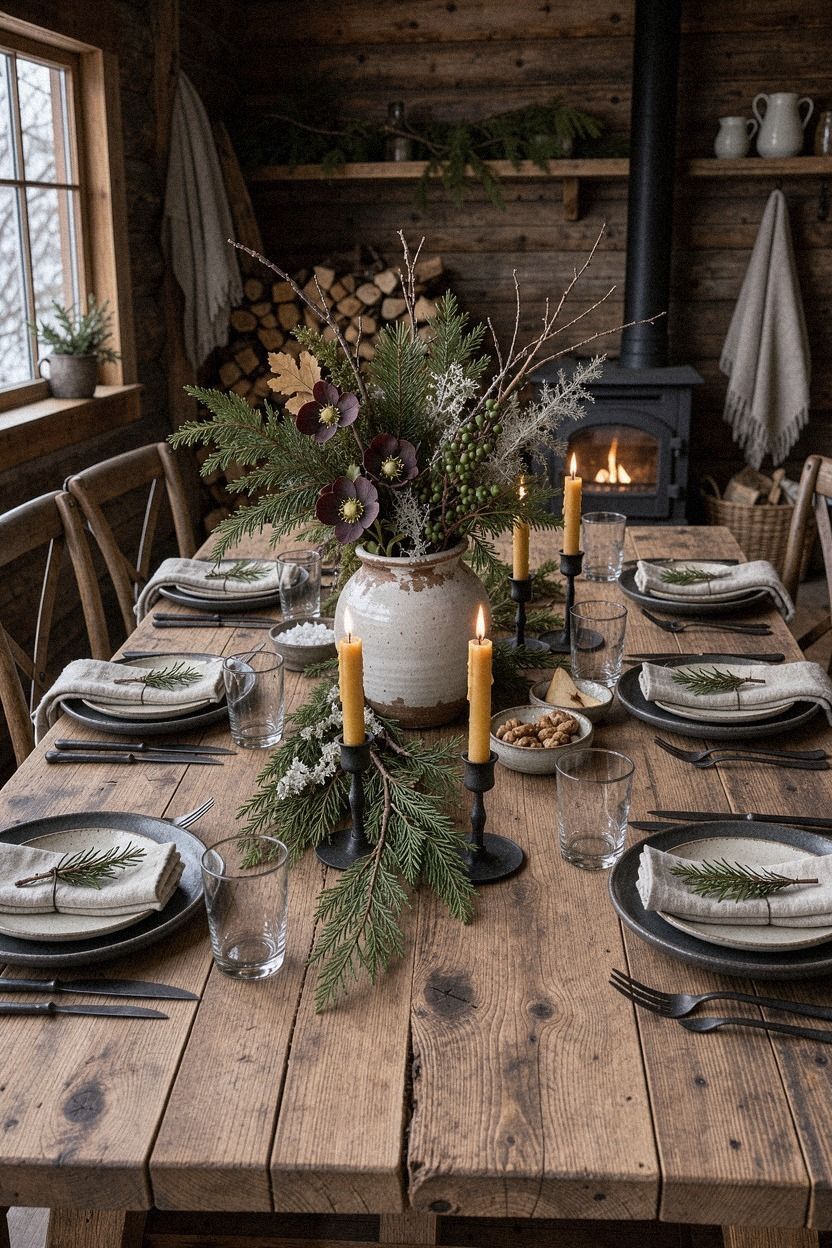 Anchor the Center With a Stoneware Hearth Bowl
