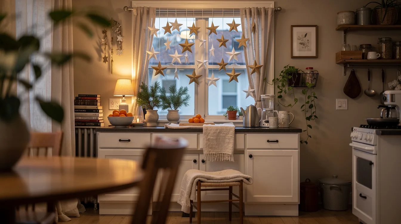 Frame the Window With Paper Stars