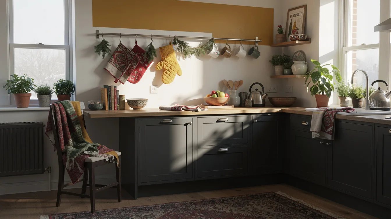 Use a Wall Rail for Hanging Color