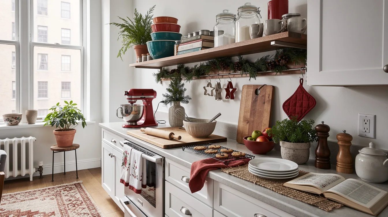Create a Baking Shelf Above the Counter