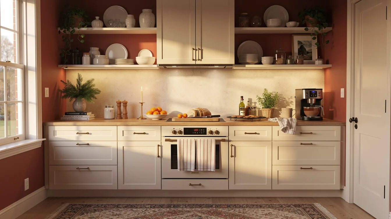 Outline the Backsplash With Soft Light
