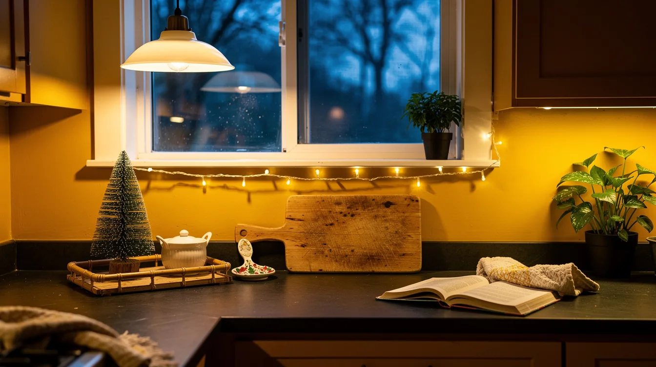 Your Christmas Counter Is Doing Too Much? Try These 15 Space-Saving Ideas