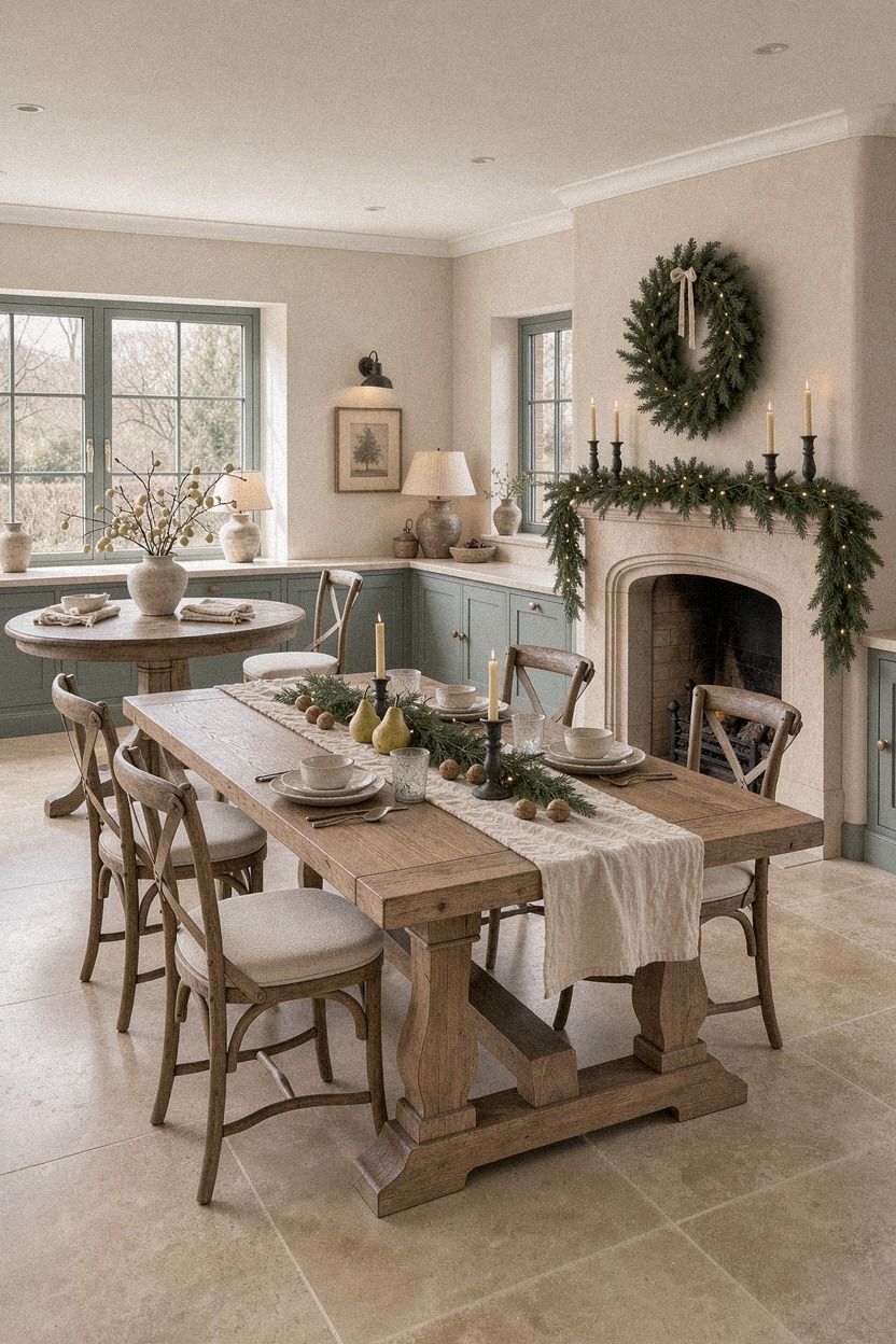 Swap Plaid for Farrow & Ball Pigeon and Frayed Linen