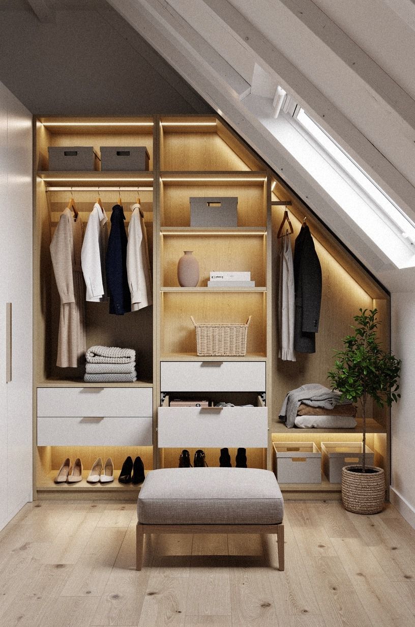 Frame the Room With the Three-Height Light Stack