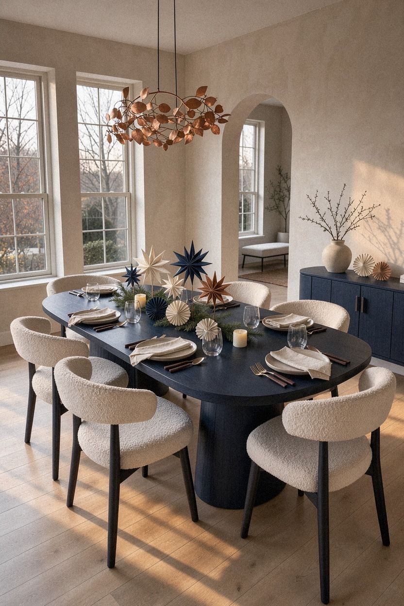 Build the Paper-Star Centerpiece for Fun Christmas Tables