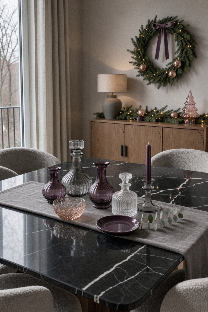 Could a Vintage Glass Cluster Replace a Full Centerpiece?