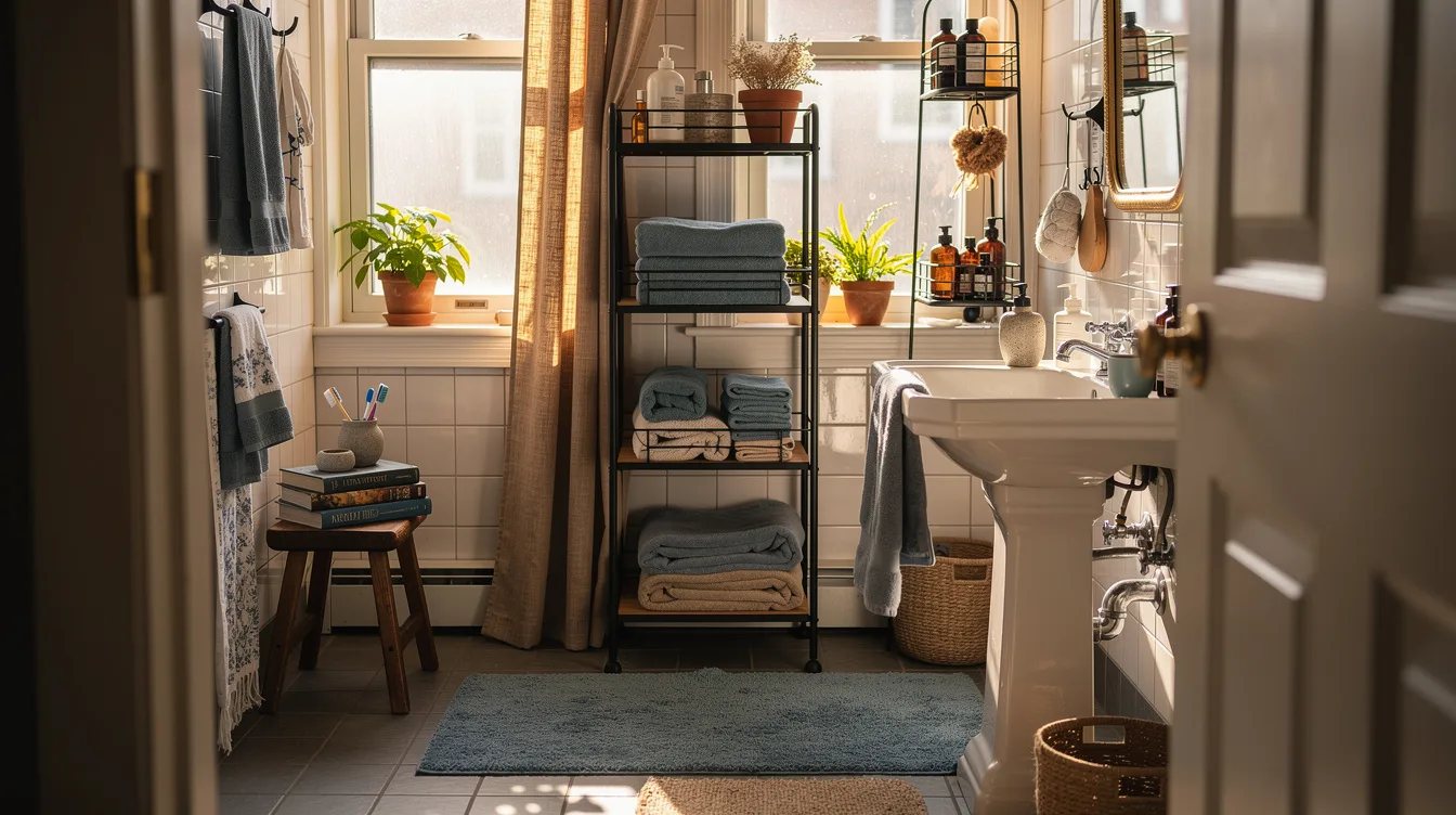 Assign Towels to the Middle Shelf