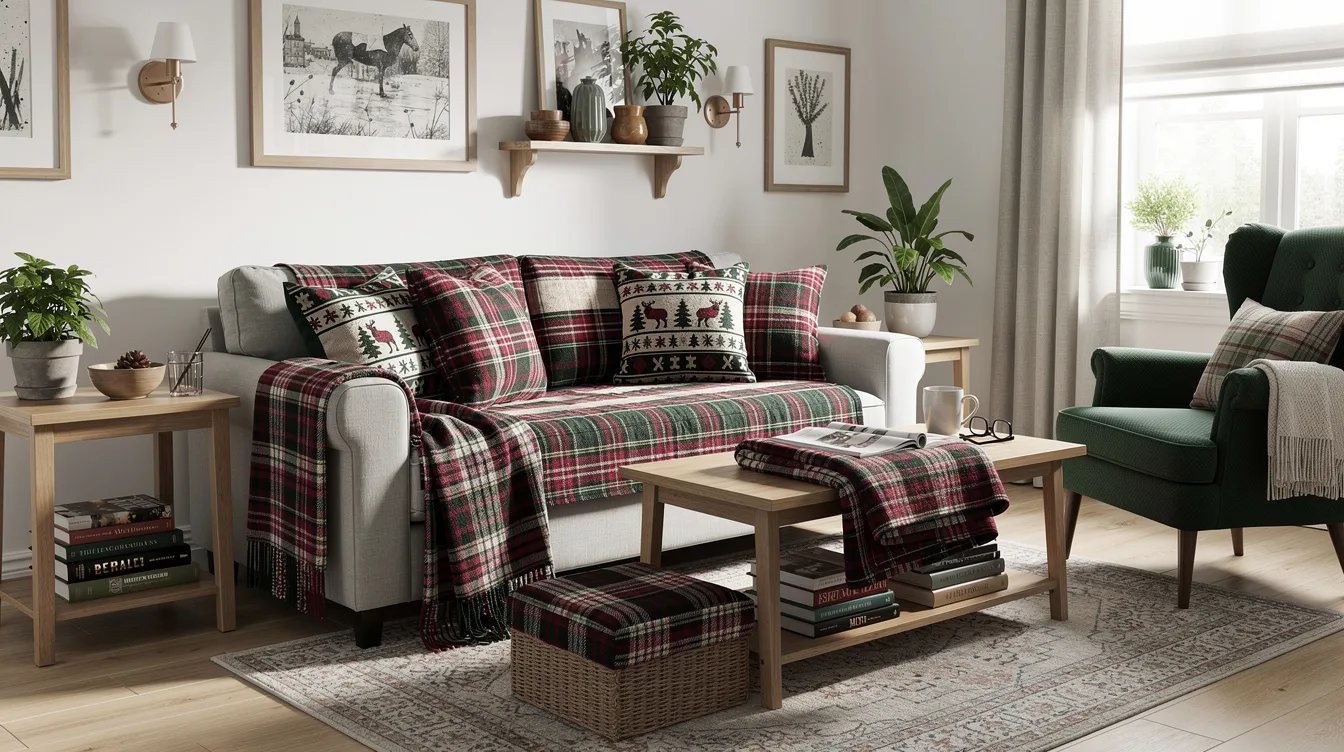 Choose Plaid for a Cabin Look