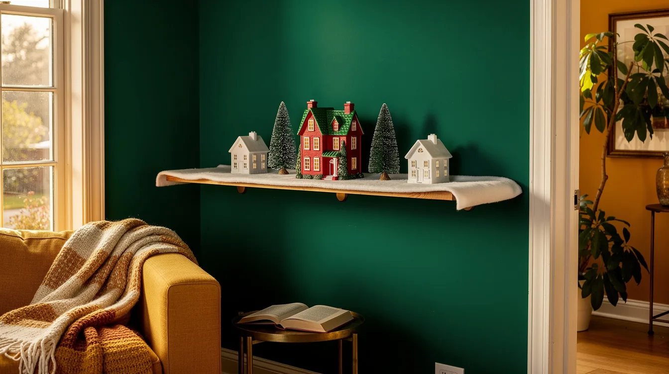 Narrow Shelf Christmas Village? 12 Walmart Finds Start at $2.96
