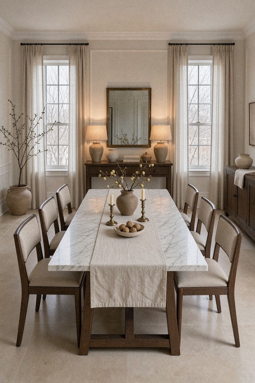 Anchor Winter Decorating Ideas After Christmas With a Runner