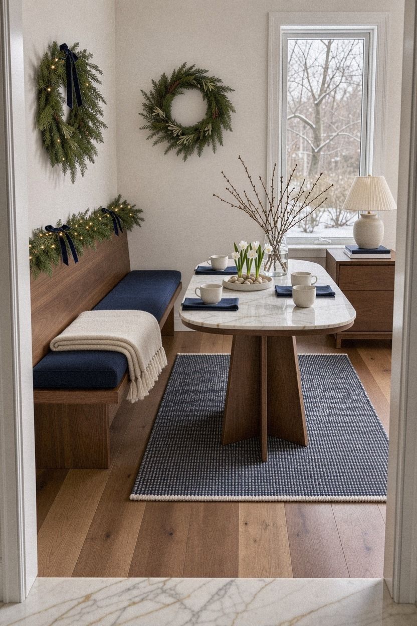 A merino wool layer for the bench