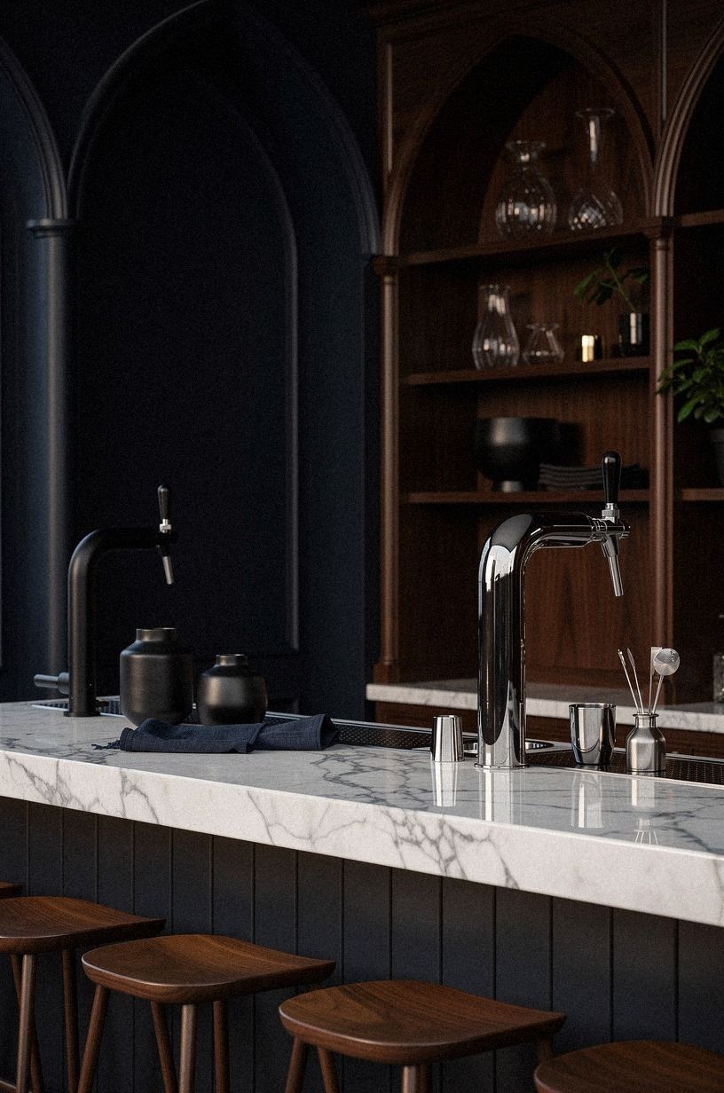Add gothic botanicals without a cave effect