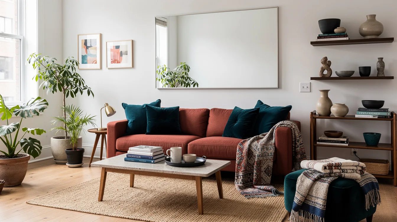 Bounce Light Behind a Compact Sofa