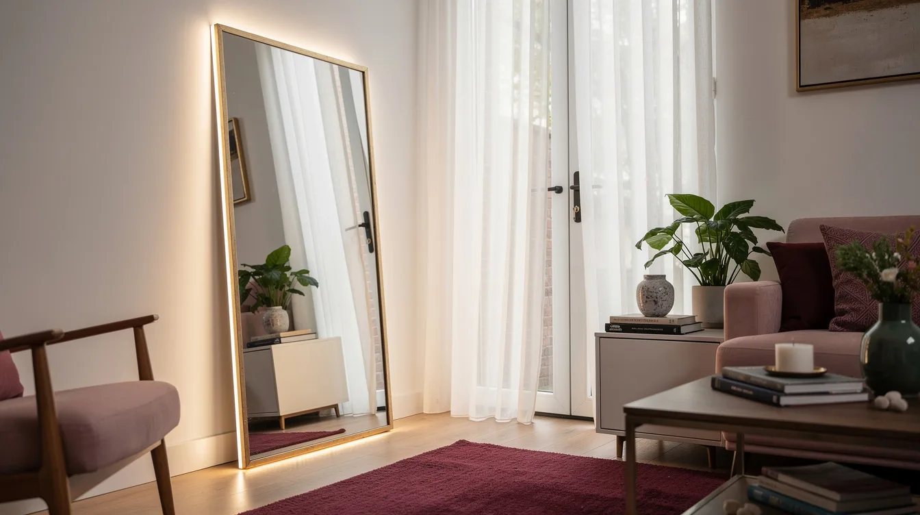 Pair the Mirror With a Glass Door