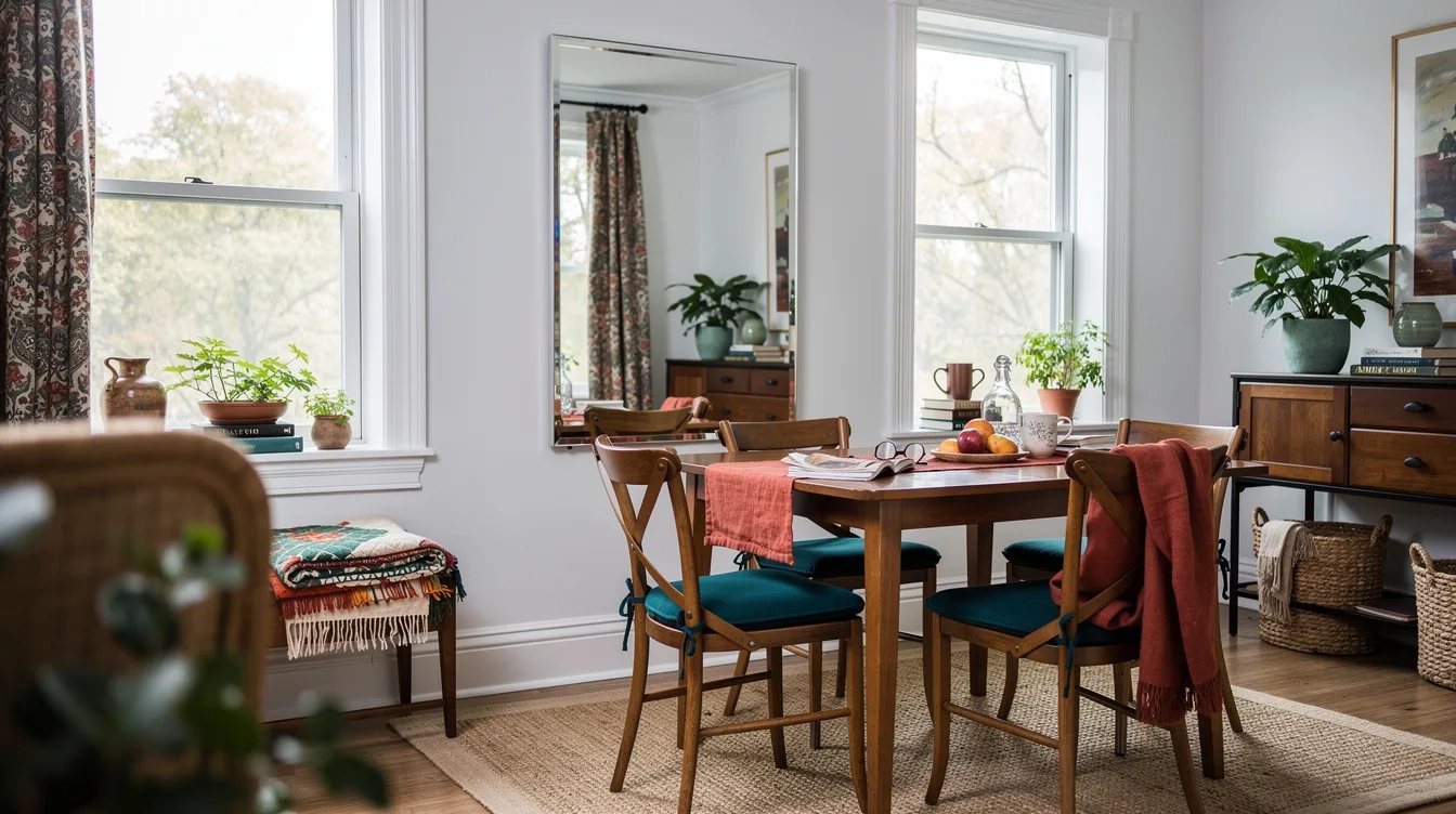 Place Glass Across From the Table