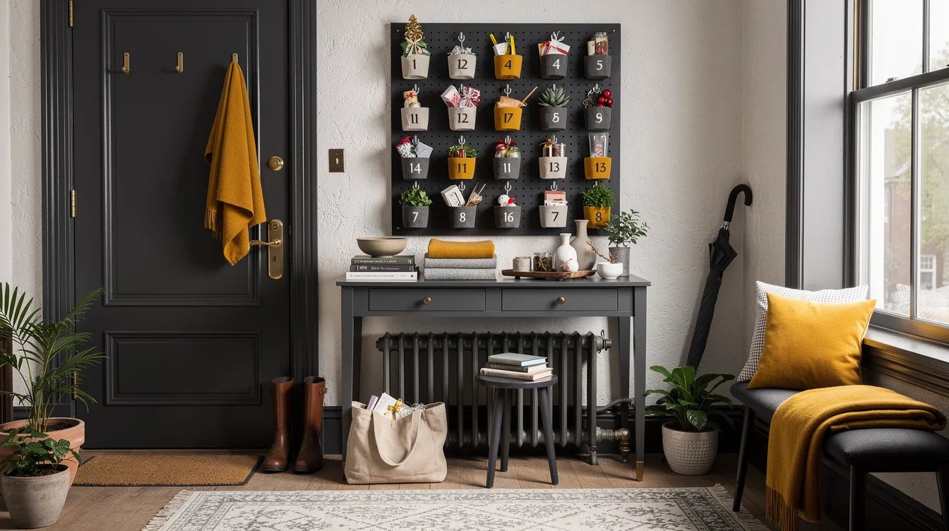 Turn SKÅDIS Into an Entryway Countdown