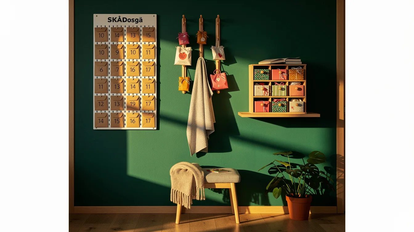 No Room for a Tree? 12 IKEA Advent Calendar Ideas for Small Apartments