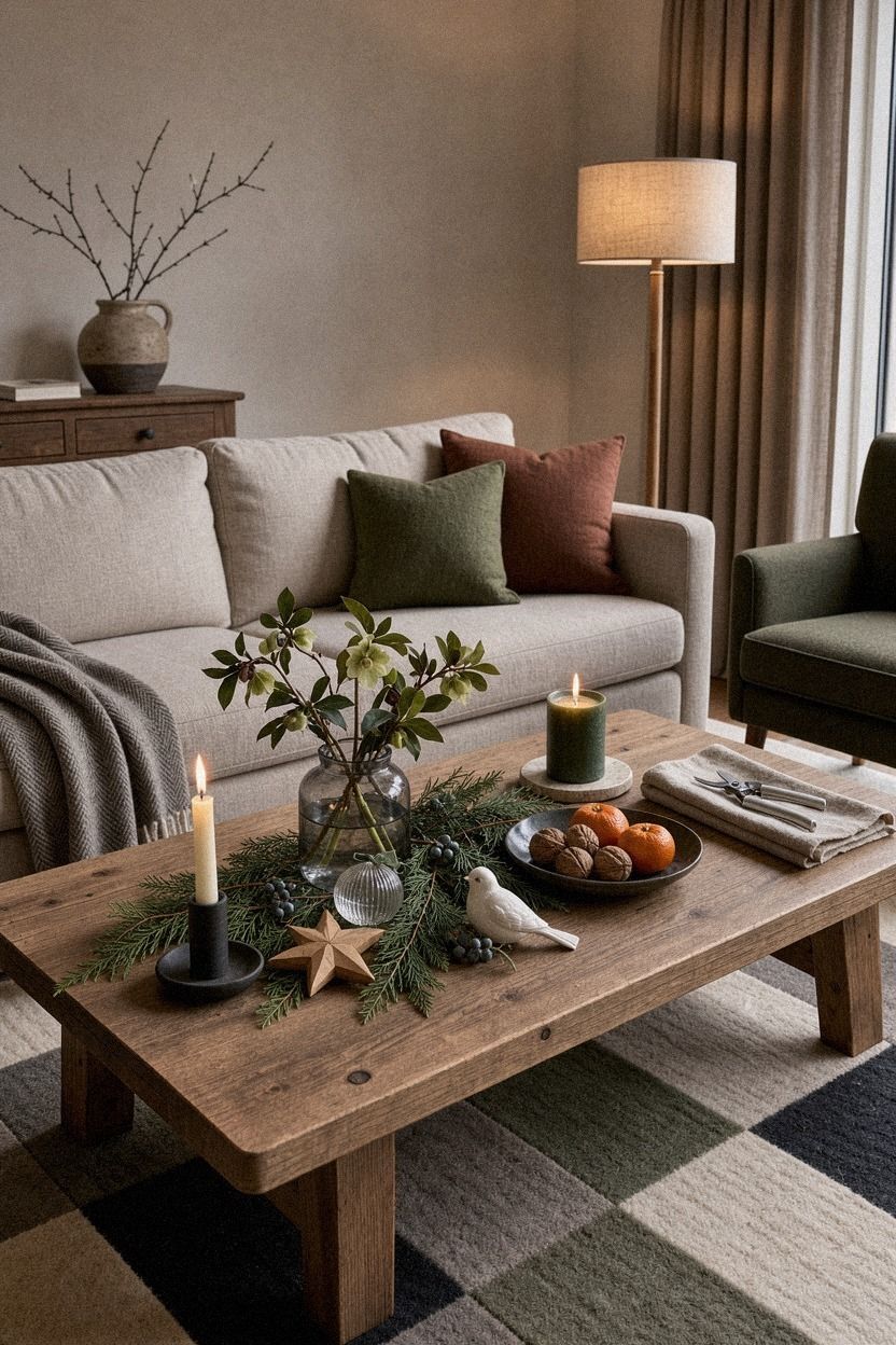 Use the Three-Source Rule for Christmas Table Scape