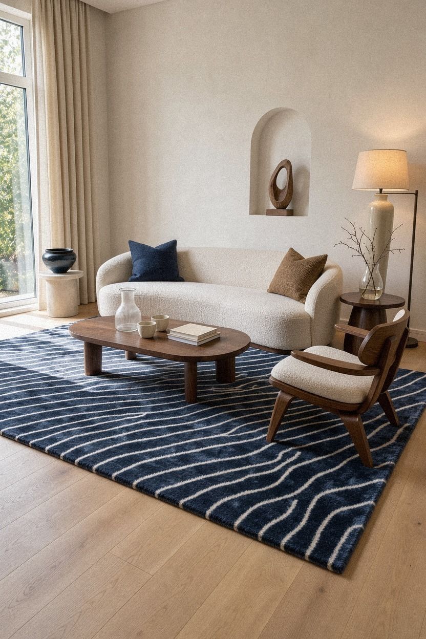 Hang the Rug Direction With the Long Wall