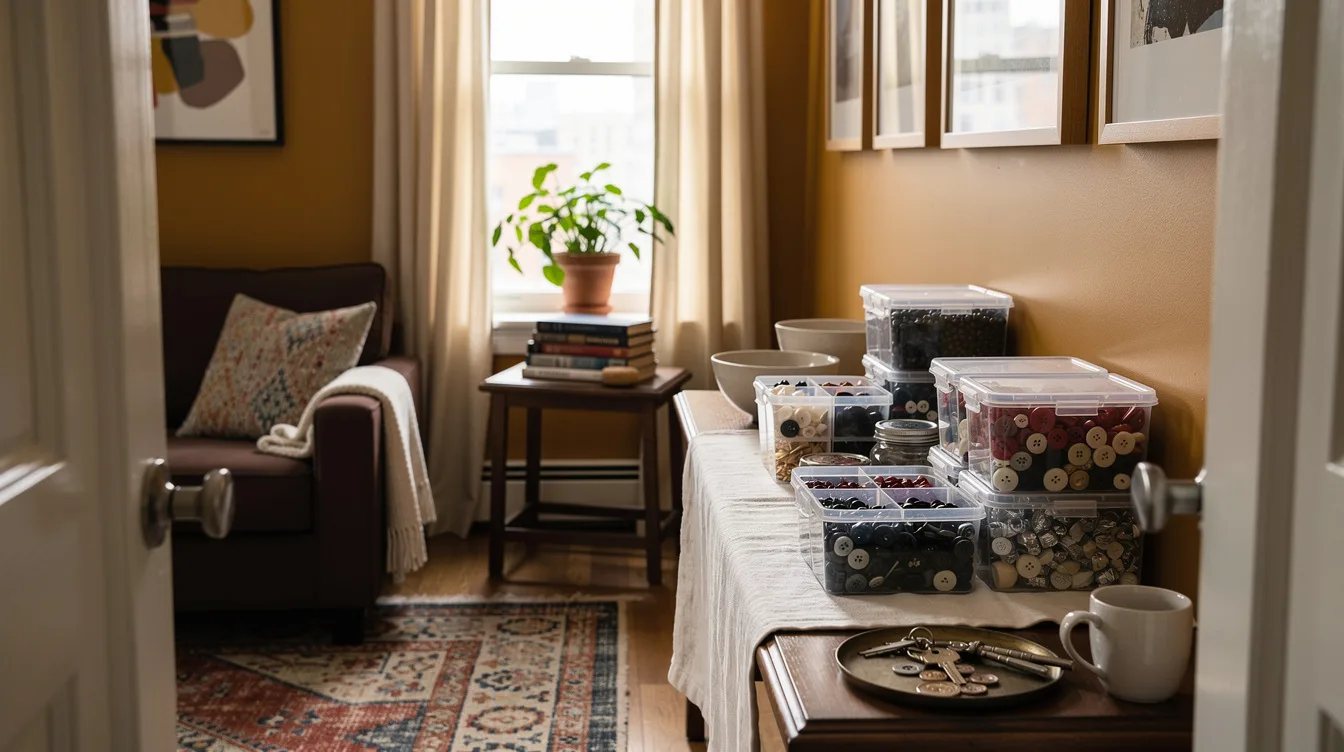Give Spare Buttons a Clear Home