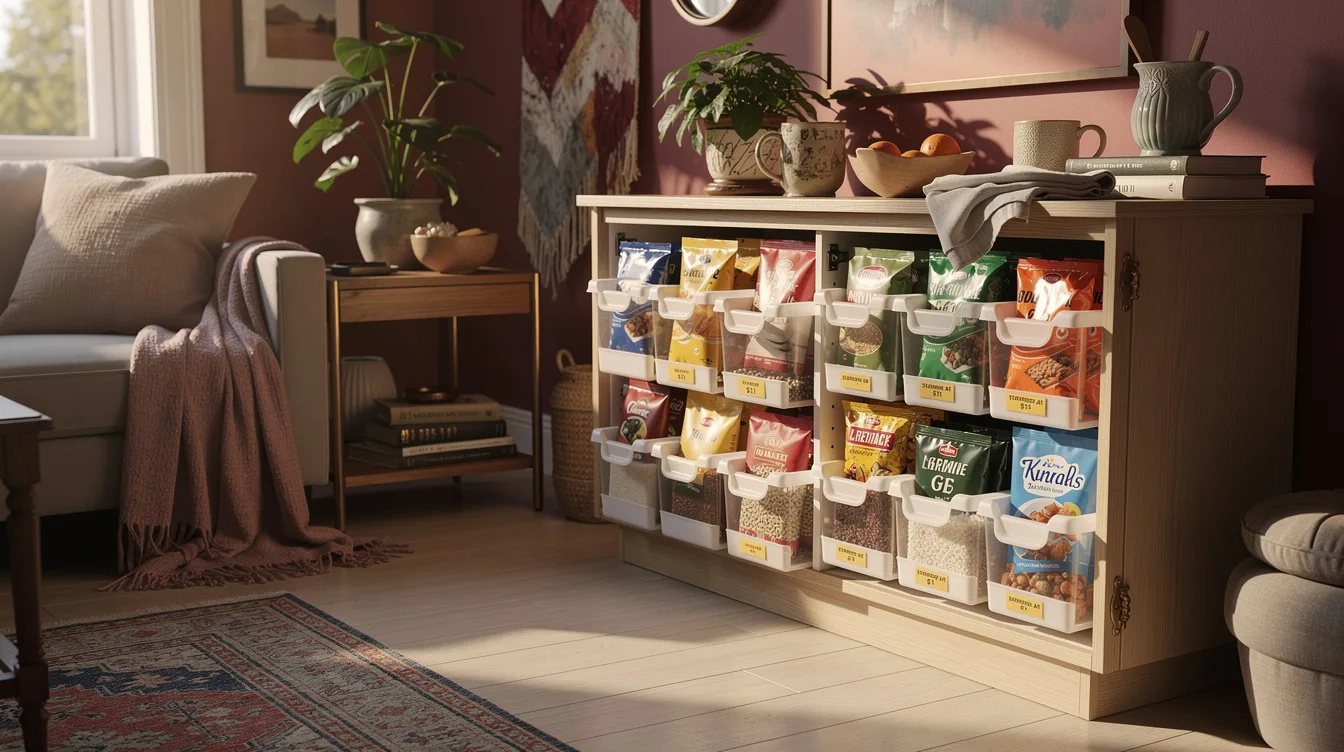 Pull Pantry Packets Forward