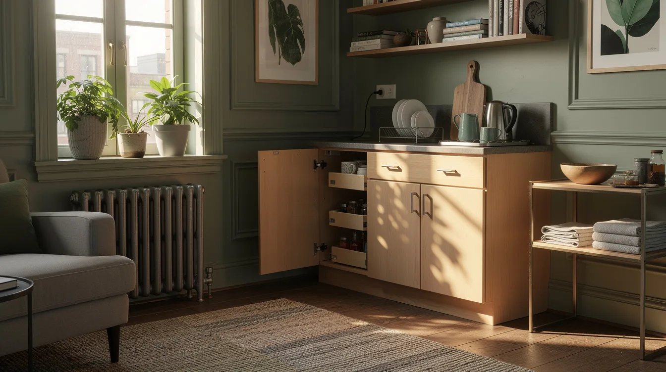 Use the 36-Inch Blind-Corner Layout