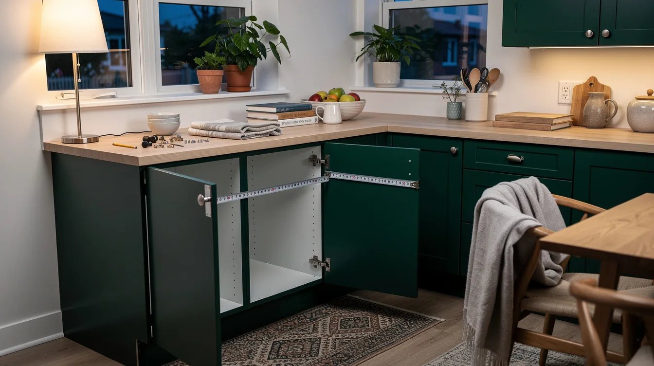 Measure the Cabinet Box Before Choosing Hardware