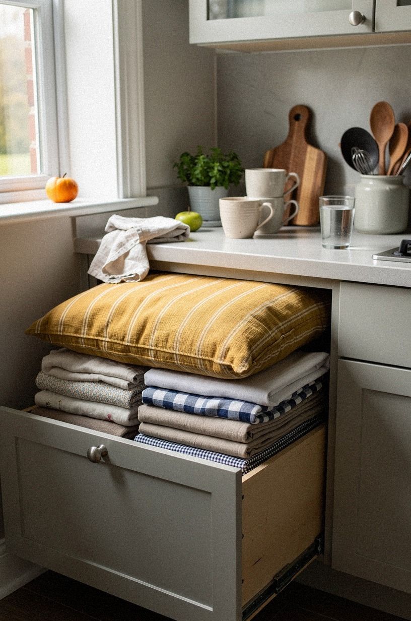 Mix a Window Seat With Lift-Up Storage