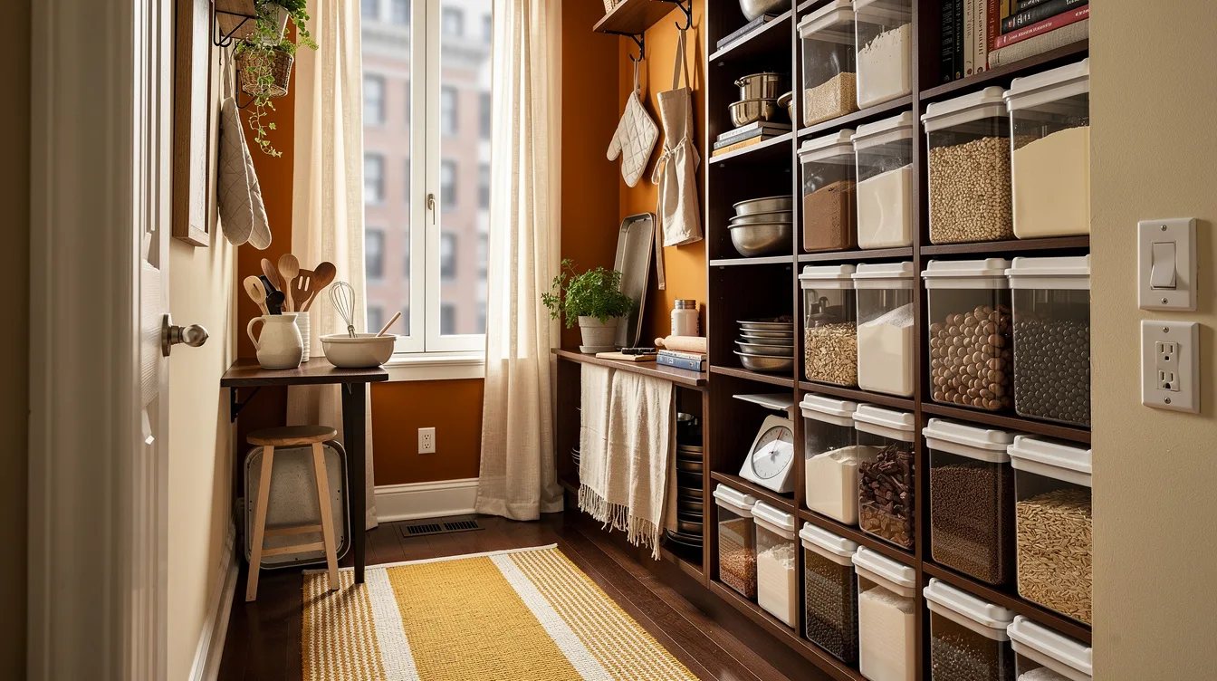 Build a Baking Shelf Around Big Squares