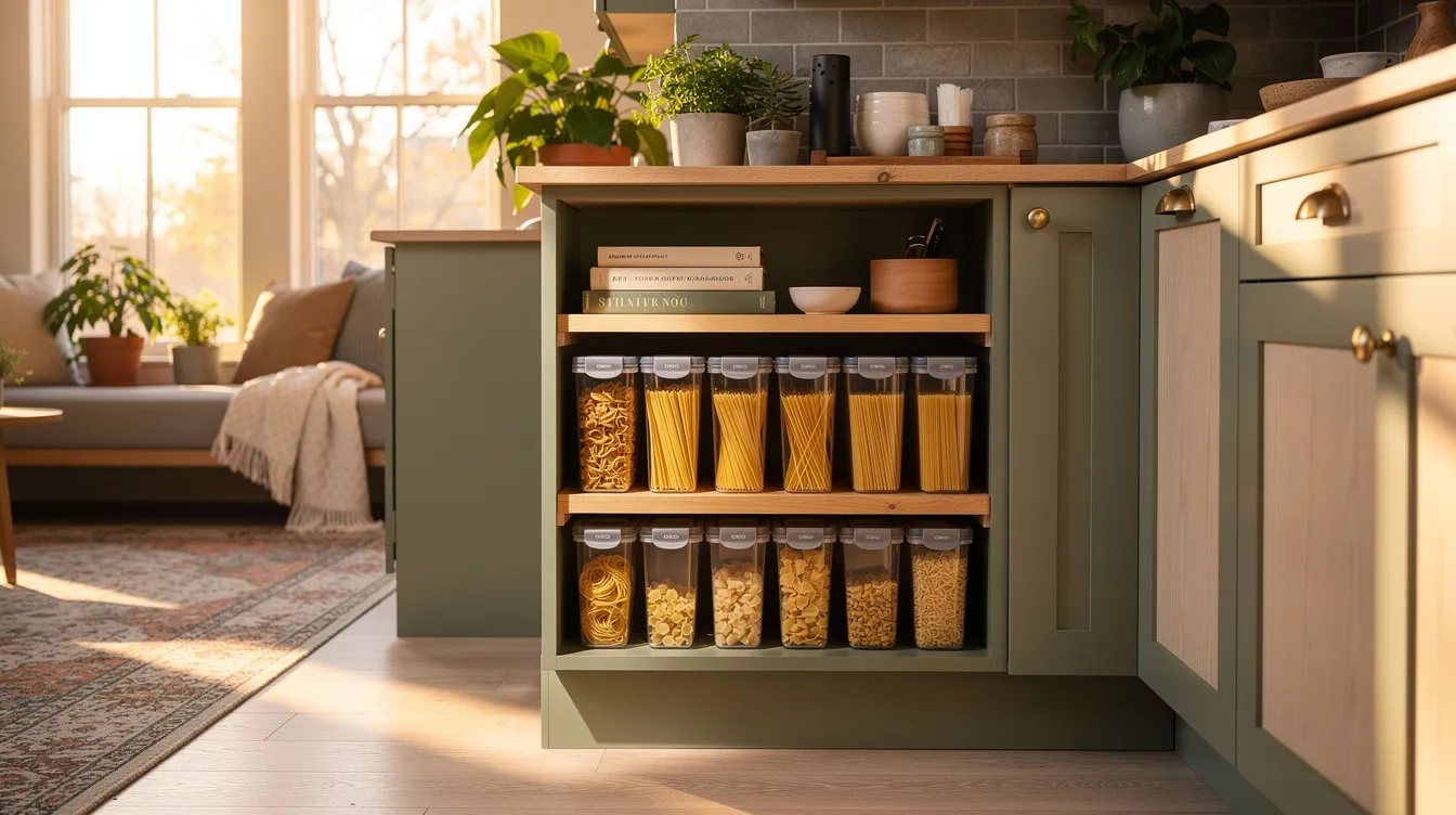Keep Pasta Packets in Their Own Row