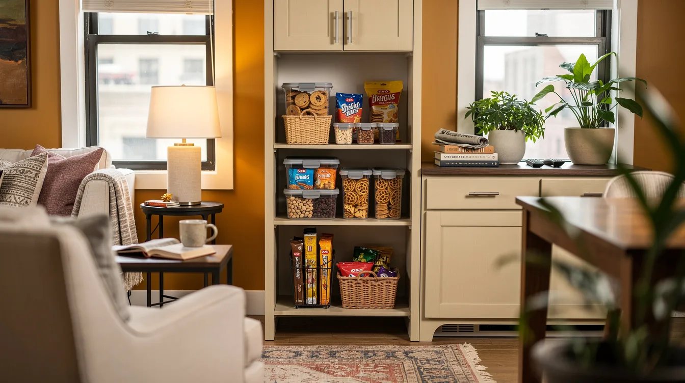 Build a One-Shelf Snack Station