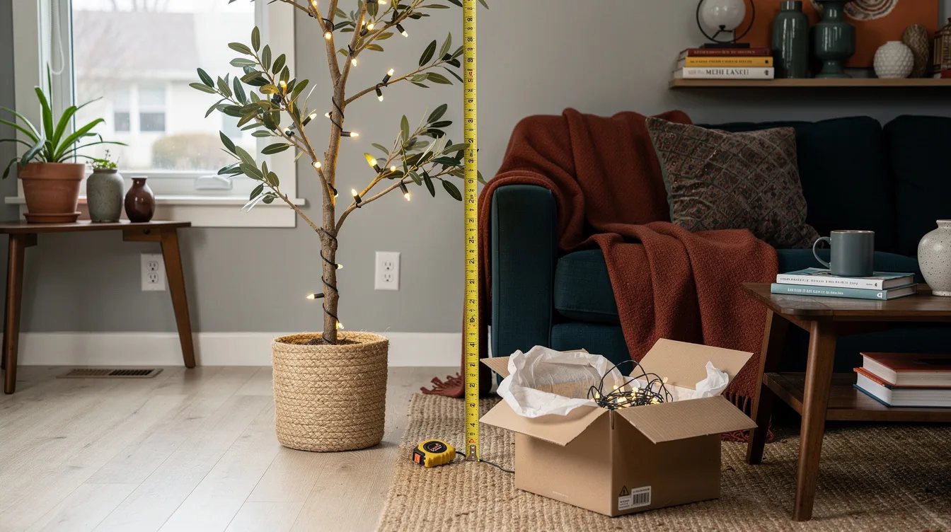 Measure the Tree Before Opening Amazon