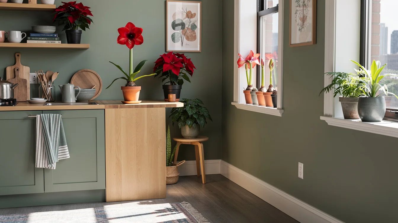 Plant an Amaryllis in Narrow Terracotta