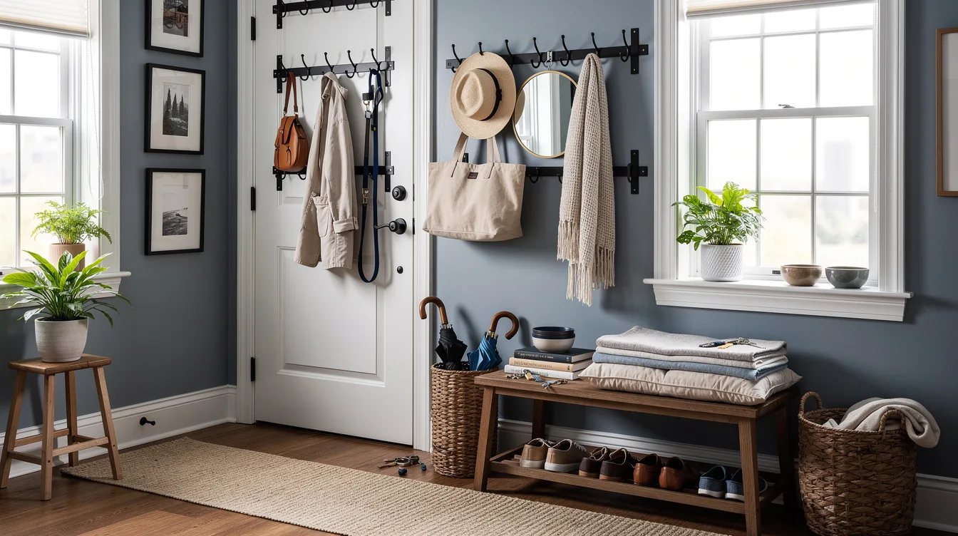 Switch to Over-Door Hooks When Holes Are Off Limits