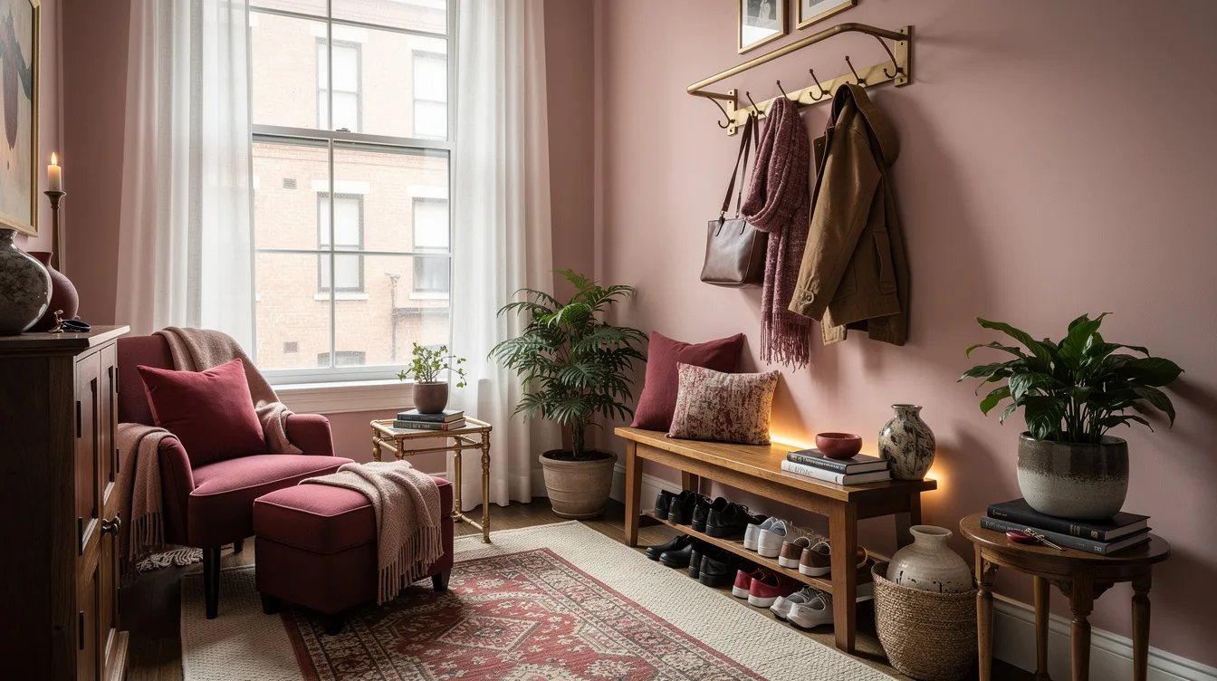 Add a Small Bench for Shoes
